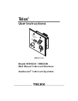 Telex Audiocom WM1000 User Instructions preview