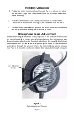 Preview for 3 page of Telex DH2200 User Instructions