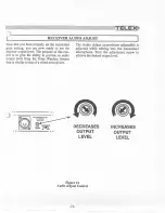 Предварительный просмотр 13 страницы Telex FMR-450 UHF Operating Instructions Manual