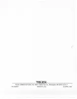 Предварительный просмотр 19 страницы Telex FMR-450 UHF Operating Instructions Manual