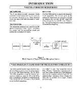 Preview for 4 page of Telex FMR-70 Operating Instructions Manual