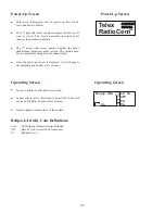 Preview for 33 page of Telex RadioCom BTR-700 Operating Instructions Manual