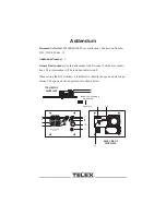 Preview for 27 page of Telex SS1000 User Instructions