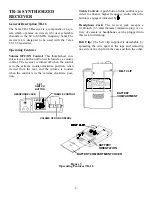 Предварительный просмотр 5 страницы Telex TR-16 Operating Manual