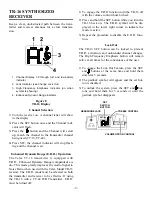 Предварительный просмотр 11 страницы Telex TR-16 Operating Manual