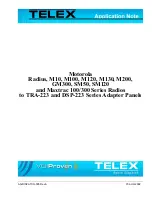 Telex TRA-223 Series Application Note preview