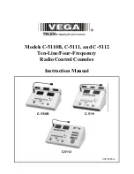 Preview for 1 page of Telex VEGA C-5110B Instruction Manual