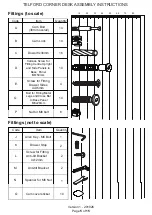 Предварительный просмотр 5 страницы Telford CORNER DESK Assembly Instructions Manual