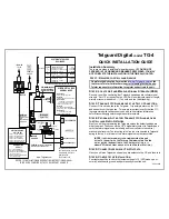 Preview for 1 page of Telguard Digital TG-4 Quick Installation Manual