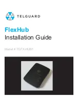 Предварительный просмотр 1 страницы Telguard FlexHub TGFX-HUB1 Installation Manual