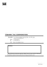 Предварительный просмотр 28 страницы Teli CGSV90CC3 Instruction Manual