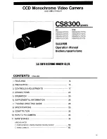 Teli CS8300 Series Operation Manual предпросмотр