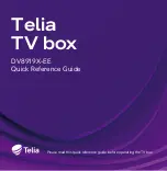 Preview for 11 page of Telia DV8919X-EE Quick Reference Manual