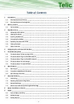 Preview for 2 page of Telic Picotrack Endurance Primary User Manual