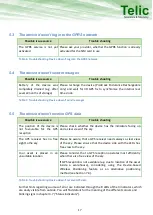 Preview for 17 page of Telic Picotrack Endurance Primary User Manual