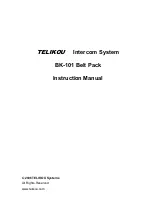 Telikou BK-101 Instruction Manual предпросмотр