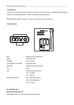 Preview for 2 page of Telikou BK-1200 Instruction Manual