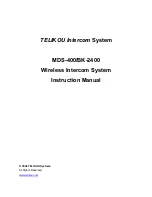 Telikou BK-2400 Instruction Manual preview