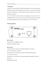 Preview for 2 page of Telikou IP-1X Instruction Manual