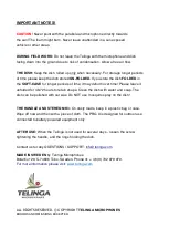 Preview for 12 page of Telinga PRO-X V.2 System Manual