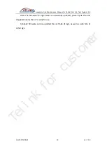 Preview for 34 page of TELink BLE 1x6 Test System 3.2 Assembly And Maintenance Manual