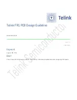 Preview for 1 page of TELink FR1 Design Manualline