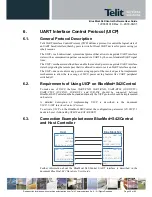 Предварительный просмотр 40 страницы Telit Wireless Solutions BlueMod plus S42/Central Software User'S Manual