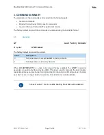 Предварительный просмотр 11 страницы Telit Wireless Solutions BlueMod+S42 Command Reference Manual