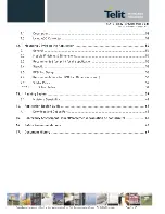 Предварительный просмотр 7 страницы Telit Wireless Solutions CE910-DC Hardware User'S Manual