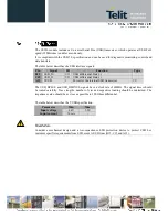 Предварительный просмотр 37 страницы Telit Wireless Solutions CE910-DC Hardware User'S Manual