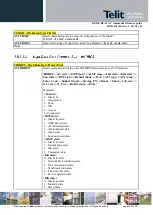 Предварительный просмотр 230 страницы Telit Wireless Solutions DE910-DUAL Reference Manual