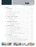 Preview for 5 page of Telit Wireless Solutions DE910 Series Hardware User'S Manual