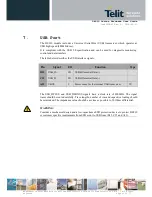 Preview for 45 page of Telit Wireless Solutions DE910 Series Hardware User'S Manual