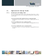 Preview for 72 page of Telit Wireless Solutions DE910 Series Hardware User'S Manual