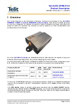 Preview for 6 page of Telit Wireless Solutions EZ10 Series Product Description