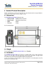 Preview for 9 page of Telit Wireless Solutions EZ10 Series Product Description