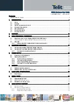 Preview for 4 page of Telit Wireless Solutions GC864-DUAL V2 Hardware User'S Manual