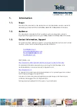 Preview for 6 page of Telit Wireless Solutions GC864-DUAL V2 Hardware User'S Manual