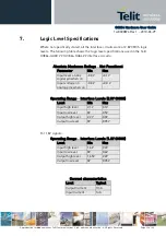 Preview for 33 page of Telit Wireless Solutions GC864-DUAL V2 Hardware User'S Manual