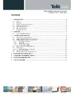 Preview for 3 page of Telit Wireless Solutions GC864-QUAD-C9 Hardware User'S Manual