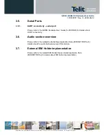 Preview for 13 page of Telit Wireless Solutions GC864-QUAD-C9 Hardware User'S Manual