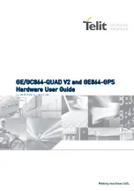 Preview for 1 page of Telit Wireless Solutions GC864-QUAD V2 Hardware User'S Manual