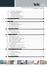 Preview for 6 page of Telit Wireless Solutions GC864-QUAD V2 Hardware User'S Manual