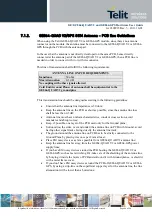 Preview for 46 page of Telit Wireless Solutions GC864-QUAD V2 Hardware User'S Manual