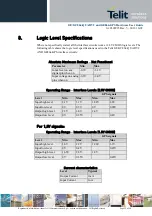 Preview for 52 page of Telit Wireless Solutions GC864-QUAD V2 Hardware User'S Manual