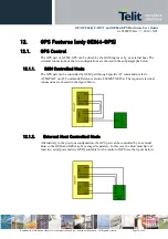 Preview for 74 page of Telit Wireless Solutions GC864-QUAD V2 Hardware User'S Manual