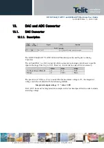 Preview for 76 page of Telit Wireless Solutions GC864-QUAD V2 Hardware User'S Manual