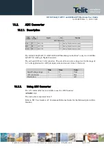 Preview for 78 page of Telit Wireless Solutions GC864-QUAD V2 Hardware User'S Manual