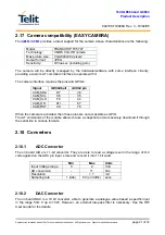 Preview for 21 page of Telit Wireless Solutions GC864 Series Product Description