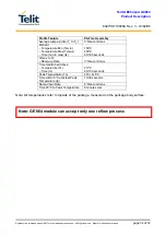 Preview for 34 page of Telit Wireless Solutions GC864 Series Product Description